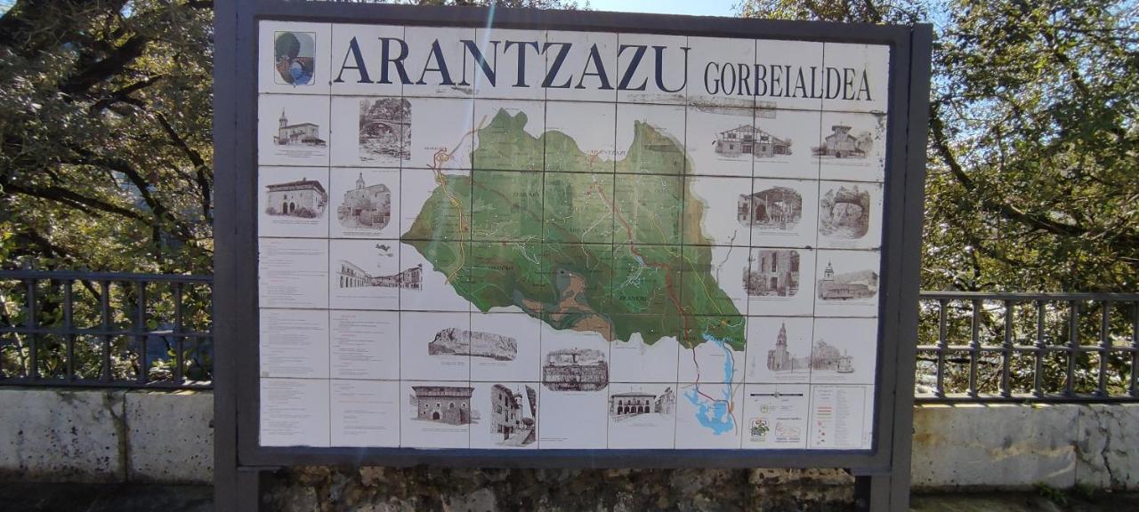 Alojamiento Rural, Jardin, A 25 Minutos De Bilbao, Parking Gratuito Arantzazu Kültér fotó